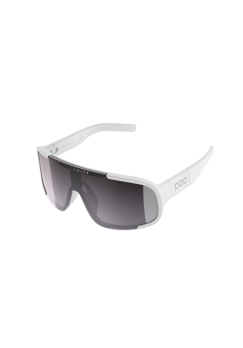 Aim Bike Sunglasses in Hydrogen White | Cycling Eyewear | POC